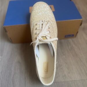 Keds Women's Sparkling Cream Sneakers